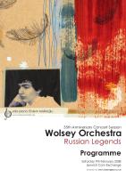 poster for concert on Saturday 9 Feb 2008