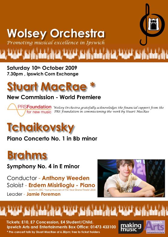 Poster for Saturday 10 Oct 2009