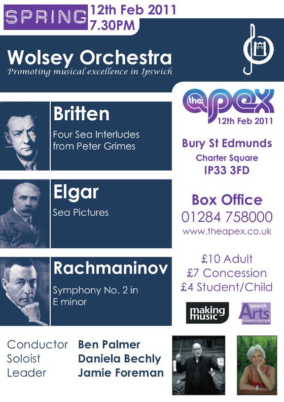 Poster for Saturday 12 Feb 2011